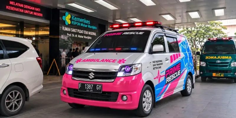 Armada ambulans Prime Rescue siap melayani 24 jam di Gunung Sindur, Bogor